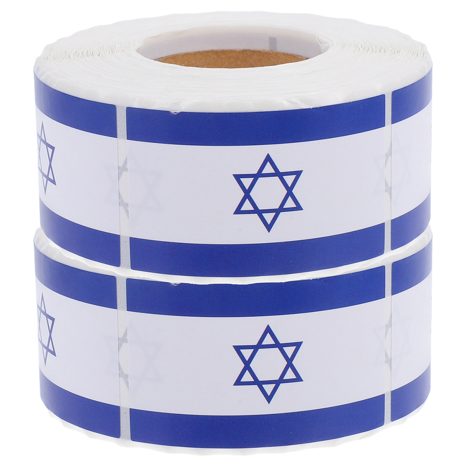 Sticker Label Roll - 2 Rolls Flag Labels Stickers Self