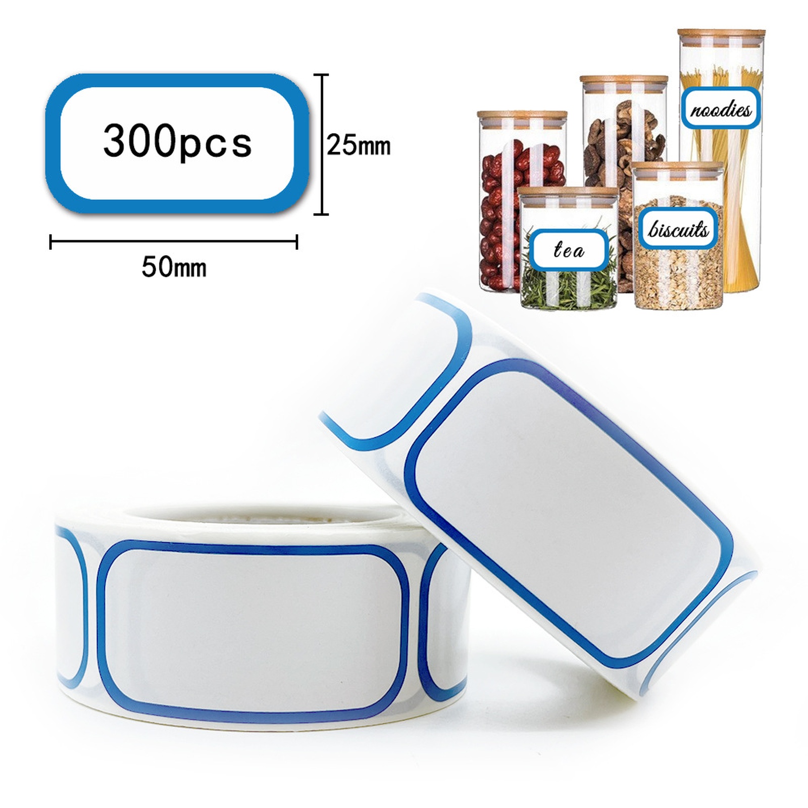 1 Roll of 300 Label Stickers,  - огляд і ціна Sticker Label Roll