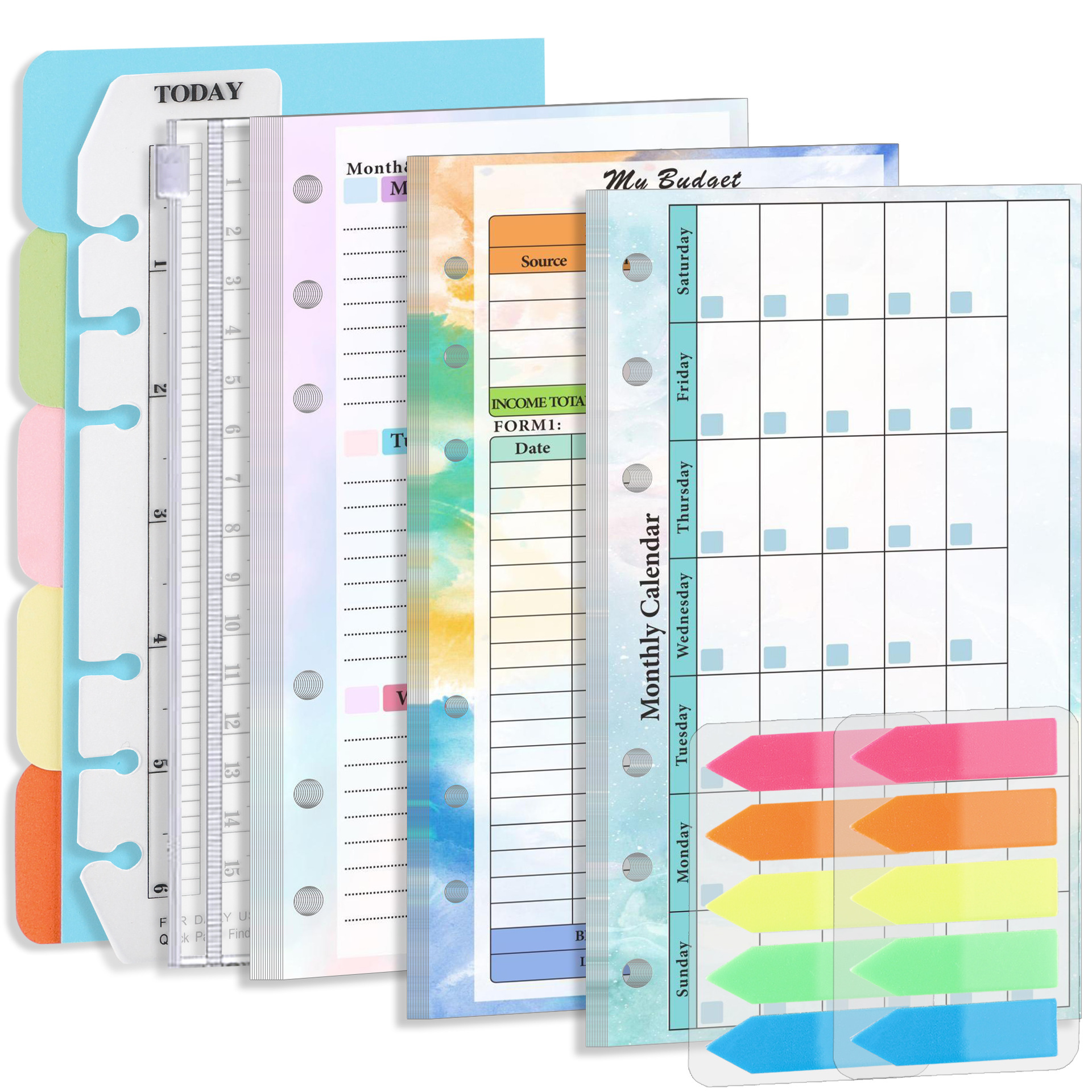 2026 NEW A6 Loose Leaf Noteboo - огляд і ціна Planner Weekly Budget