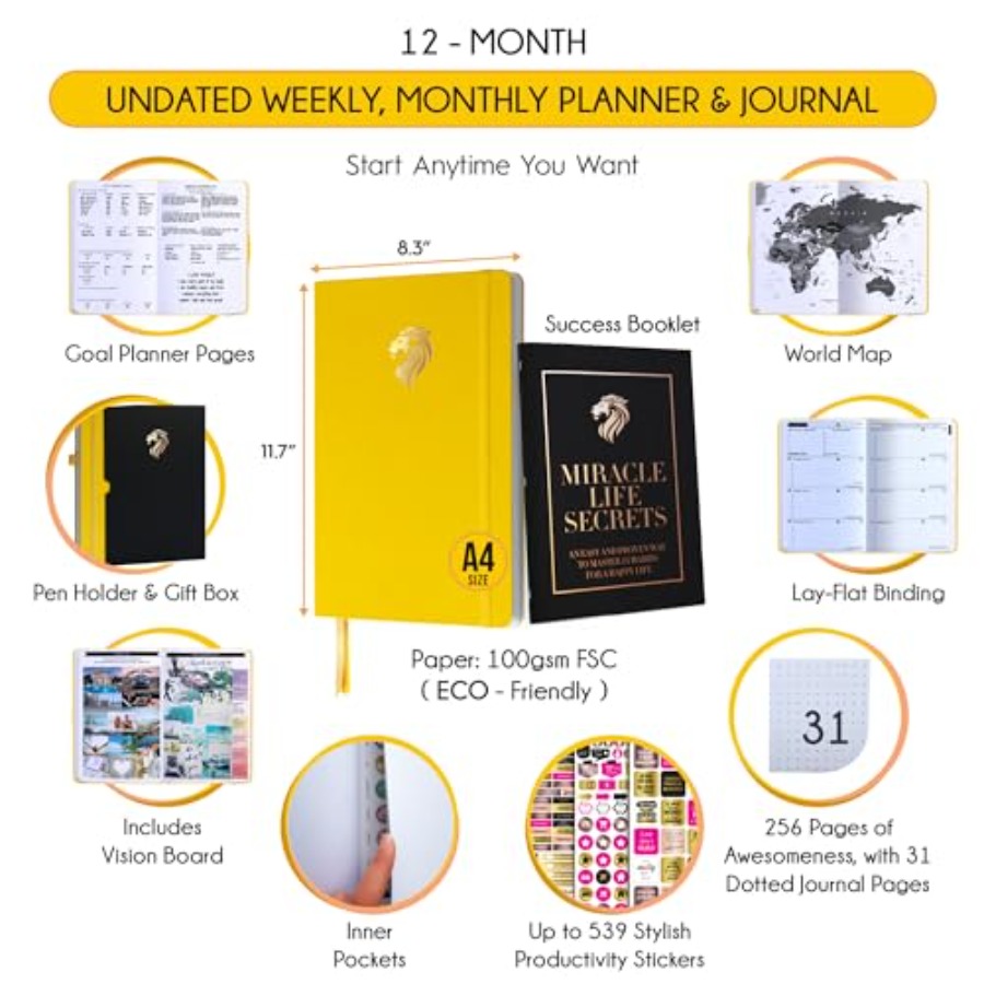 Life Planner - Undated Daily W - огляд і ціна Planner Weekly Budget