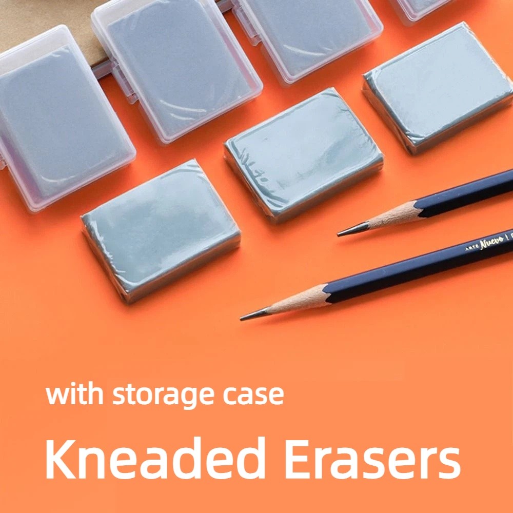4Pcs Soft Sketching Erasers Mo - огляд і ціна Rubber Eraser Kneaded
