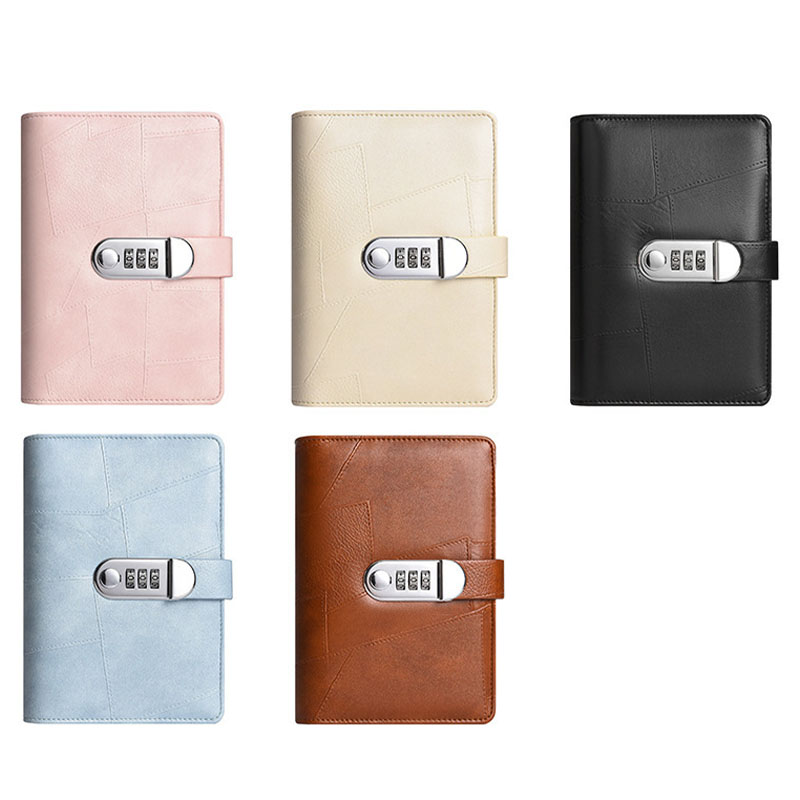 A6 PU Leather Password Lock Bi - огляд і ціна Planner Weekly Budget