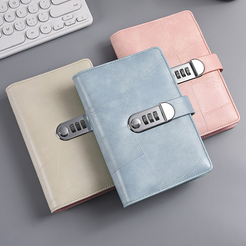 A6 PU Leather Password Lock Bi - огляд і ціна Planner Weekly Budget