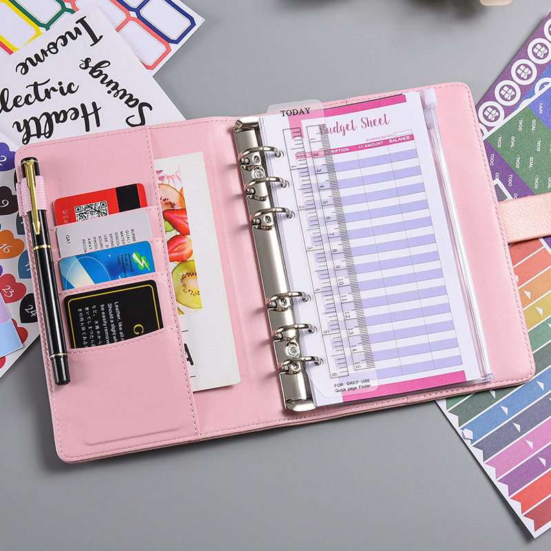 A6 PU Leather Password Lock Bi - огляд і ціна Planner Weekly Budget