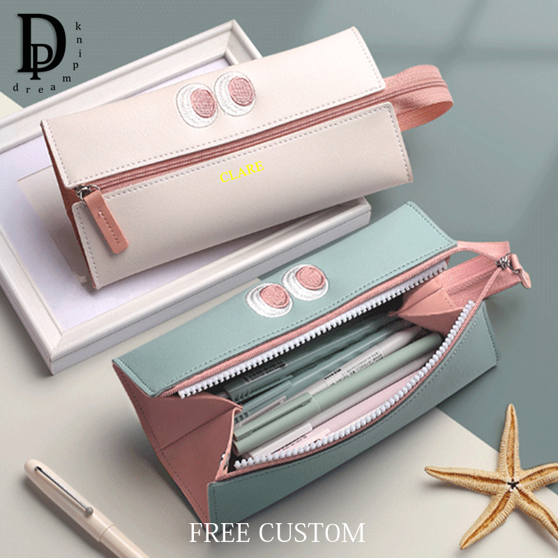 Custom Letters Cute Zip Pencil - огляд і ціна Pencil Case Large