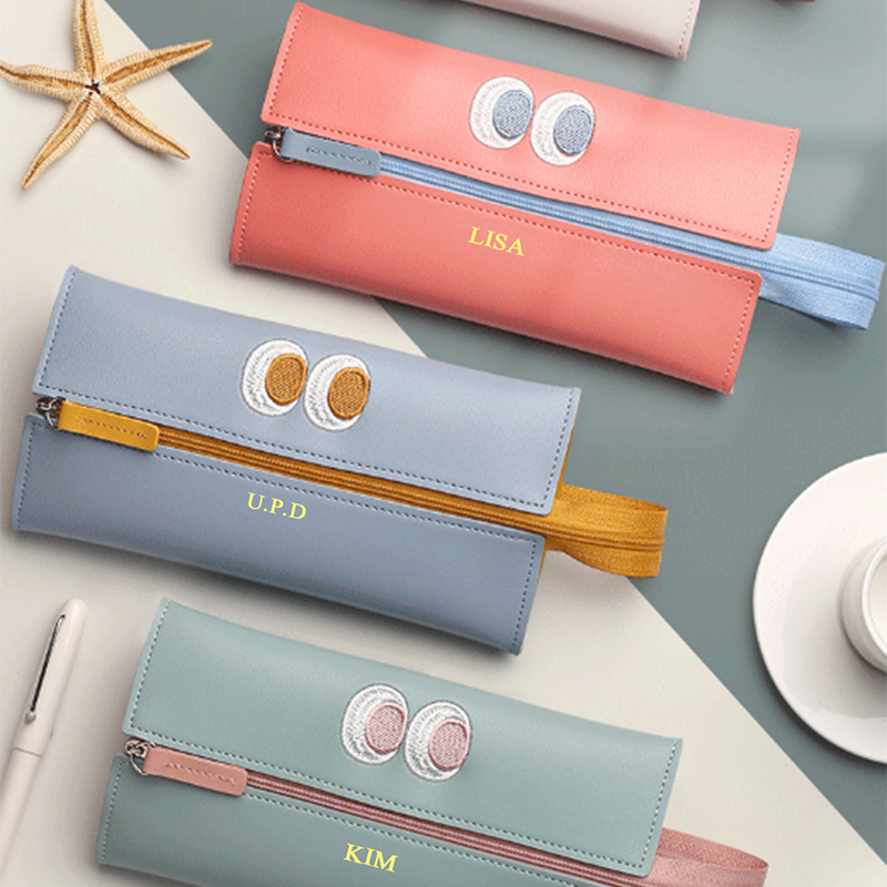 Custom Letters Cute Zip Pencil - огляд і ціна Pencil Case Large