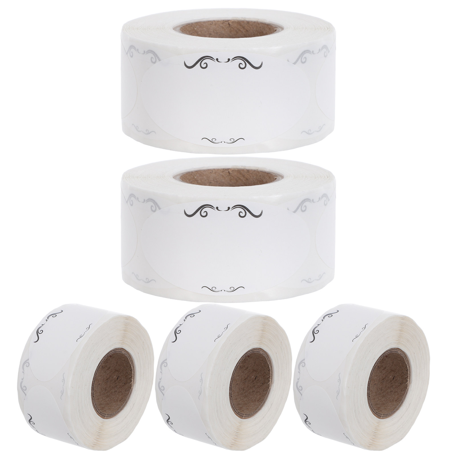 5 Rolls White Writable Label S - огляд і ціна Sticker Label Roll