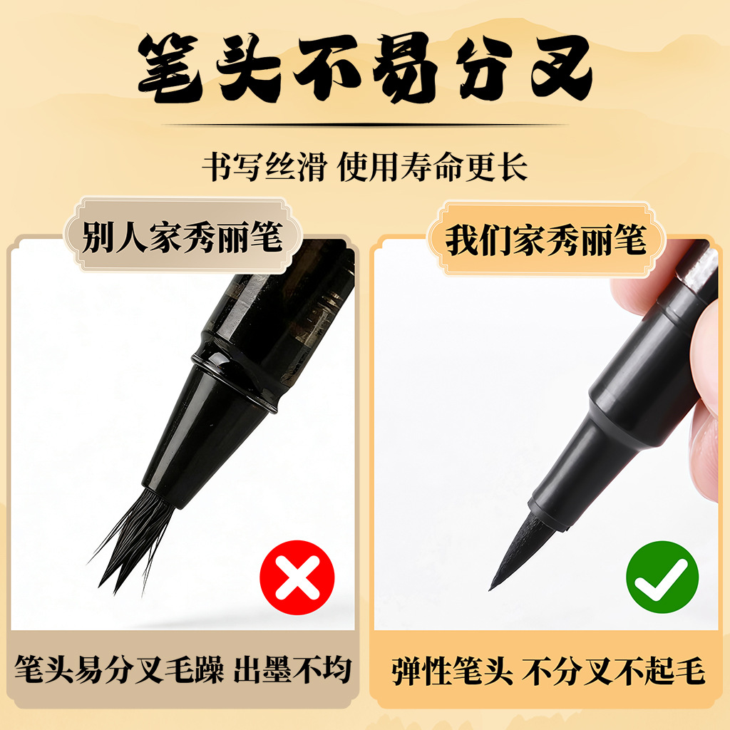 Shuiliu Calligraphy Brush with - огляд і ціна Fountain Pen Ink