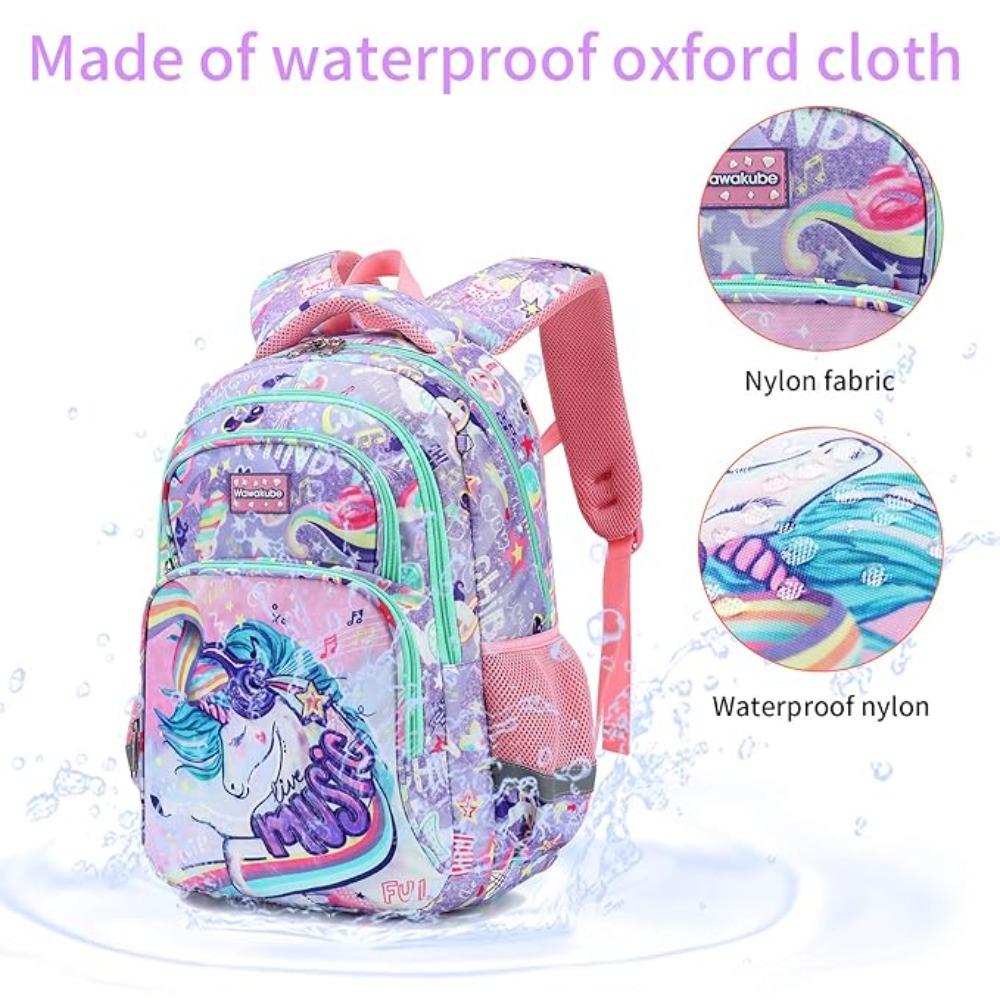 3PCS Kids Backpack Set Unicorn - огляд і ціна Pencil Case Large