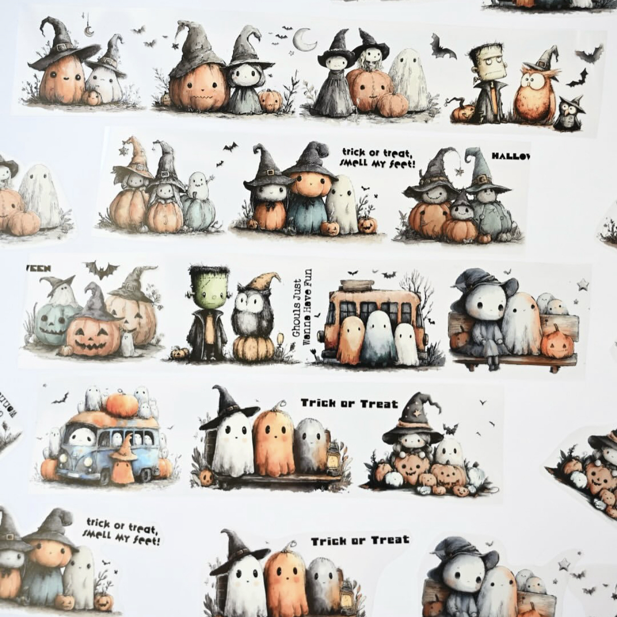 1Loop NEVERLAND Vintage Hallow - огляд і ціна Washi Tape Set
