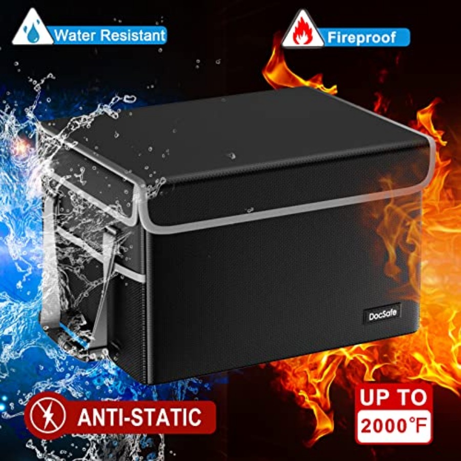 File Box Fireproof File Storag - огляд і ціна File Folder Hanging