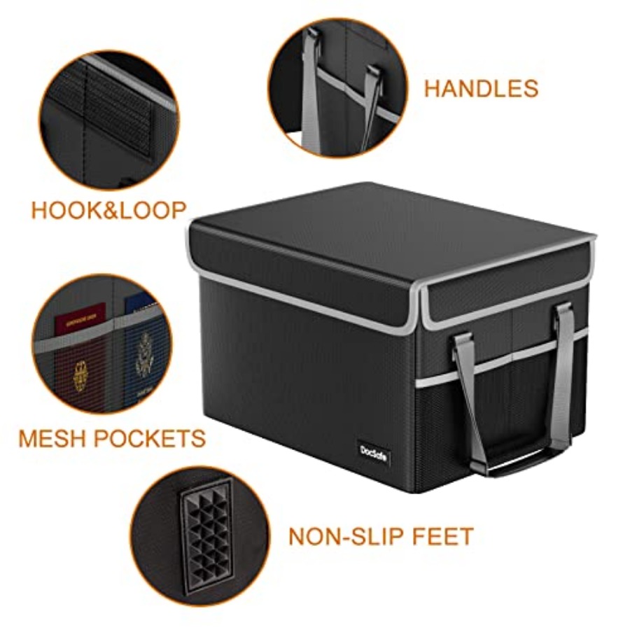 File Box Fireproof File Storag - огляд і ціна File Folder Hanging