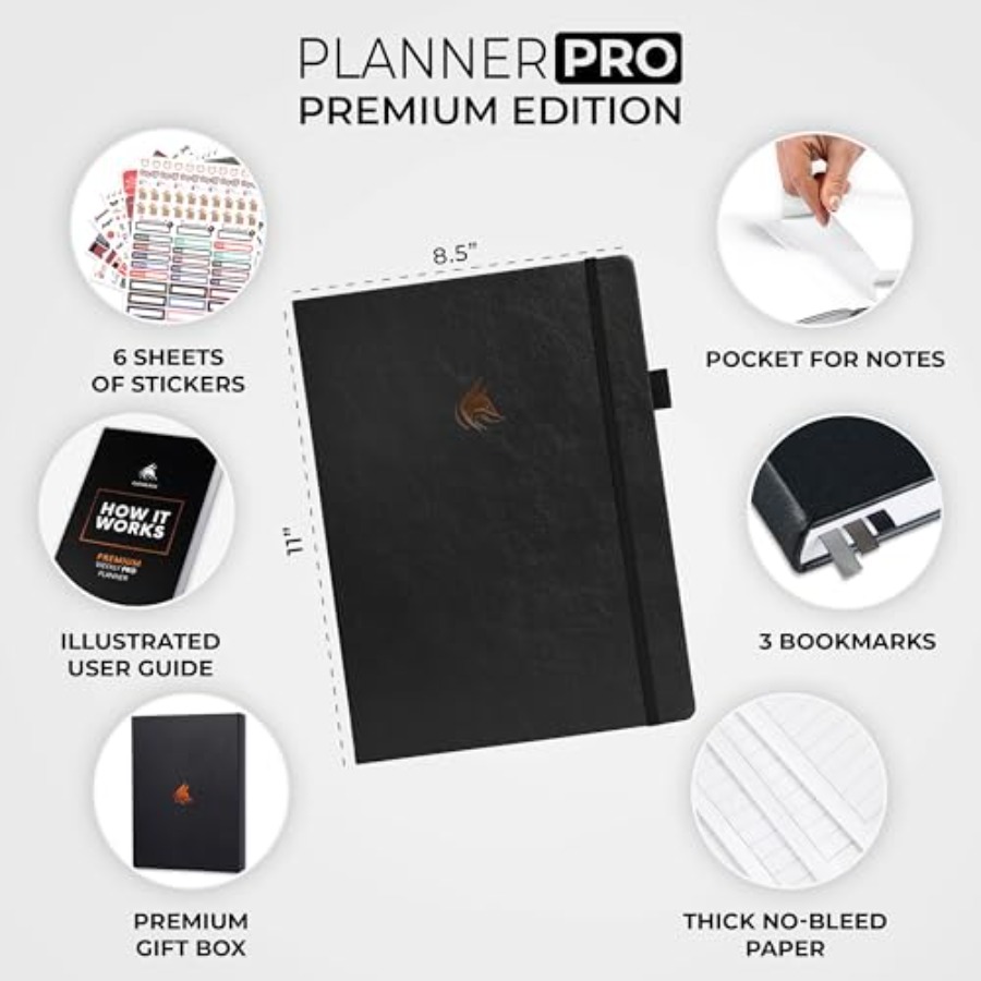 Planner Pro Premium Luxurious  - огляд і ціна Planner Weekly Budget