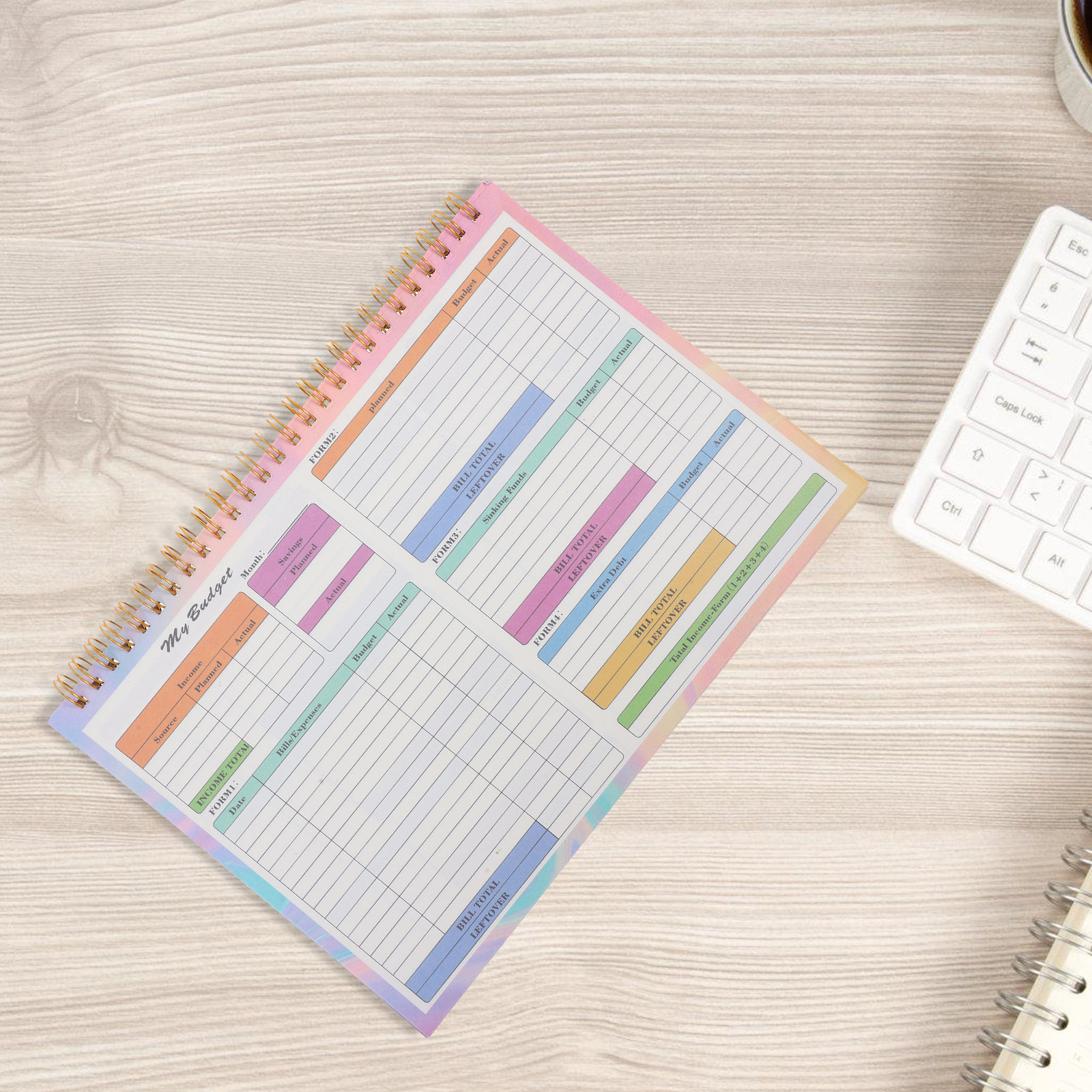 B5 Financial Tracker Notebook  - огляд і ціна Planner Weekly Budget