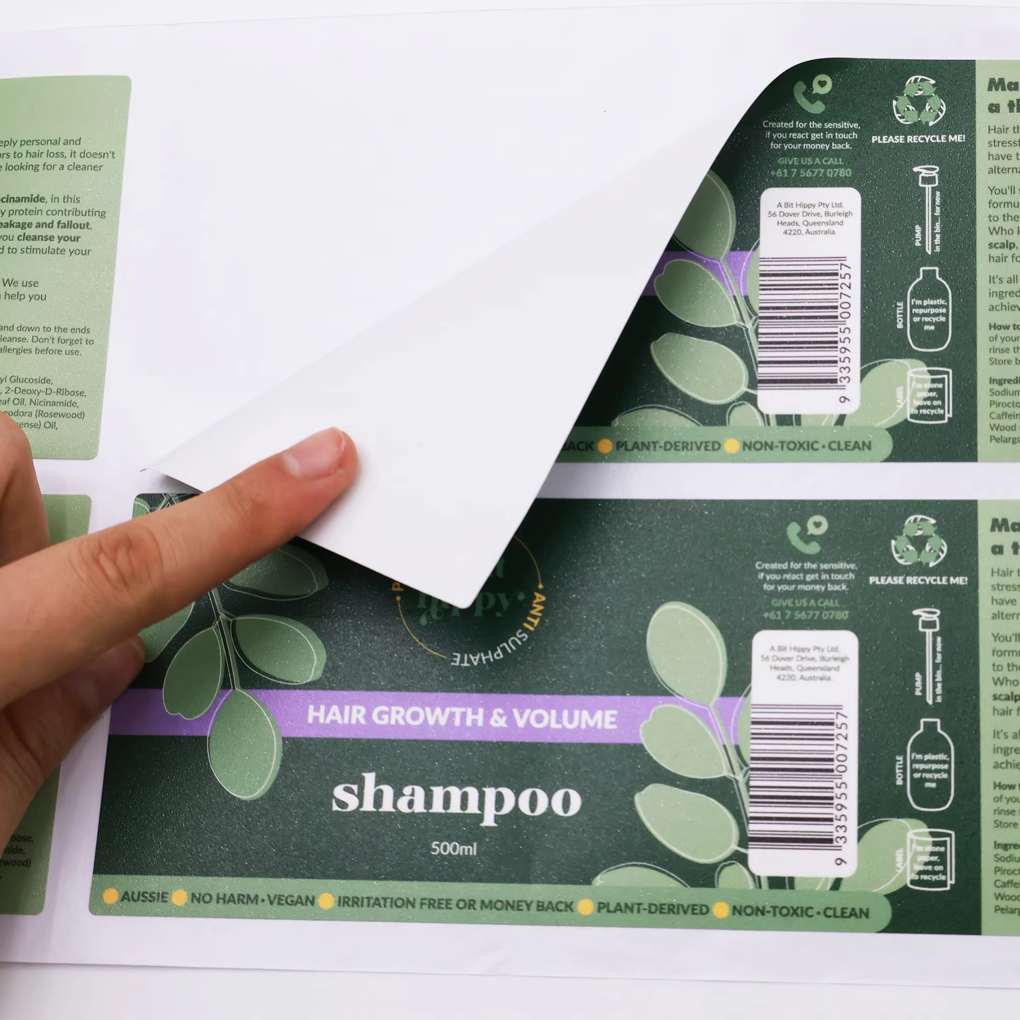 Custom Vinyl Label | Waterproo - огляд і ціна Sticker Label Roll