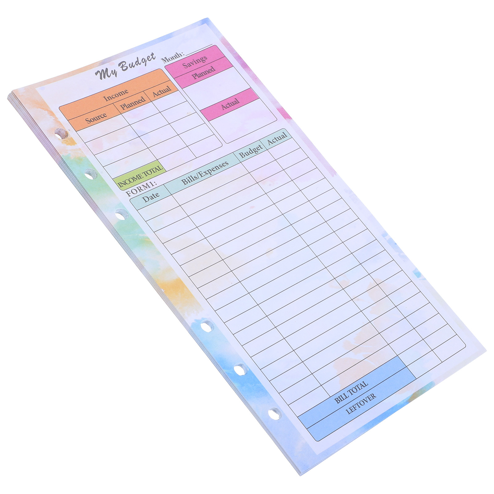 14 Sheets A6 Budget Planner Re - огляд і ціна Planner Weekly Budget