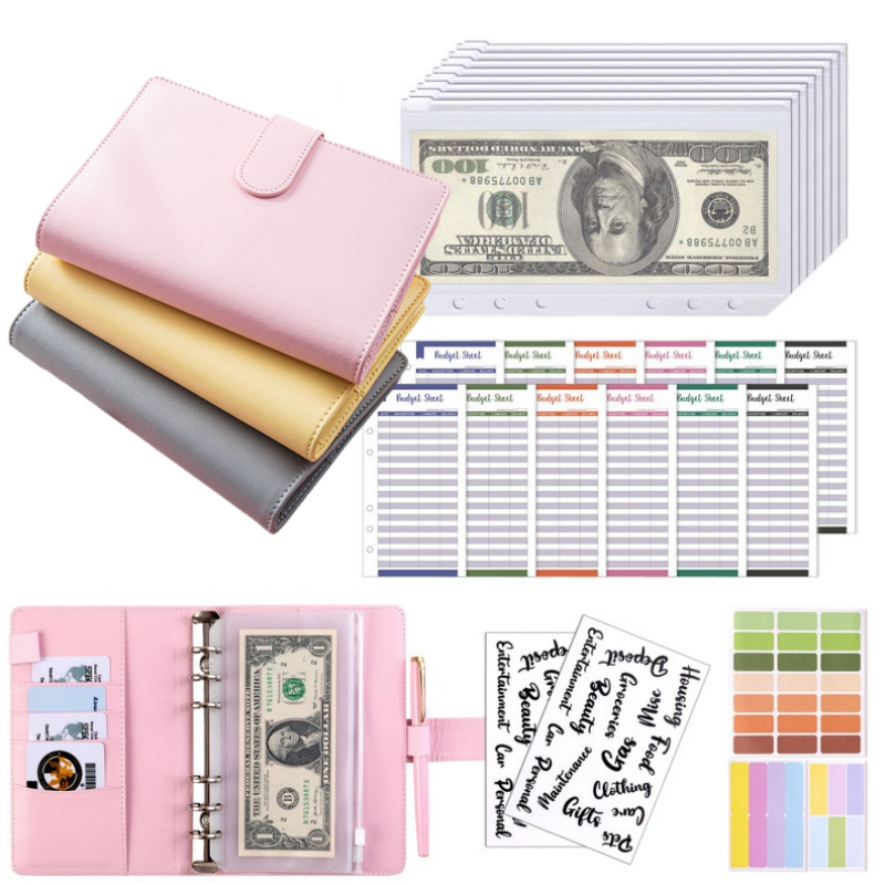 A6 PU Leather Budget Binder wi - огляд і ціна Planner Weekly Budget
