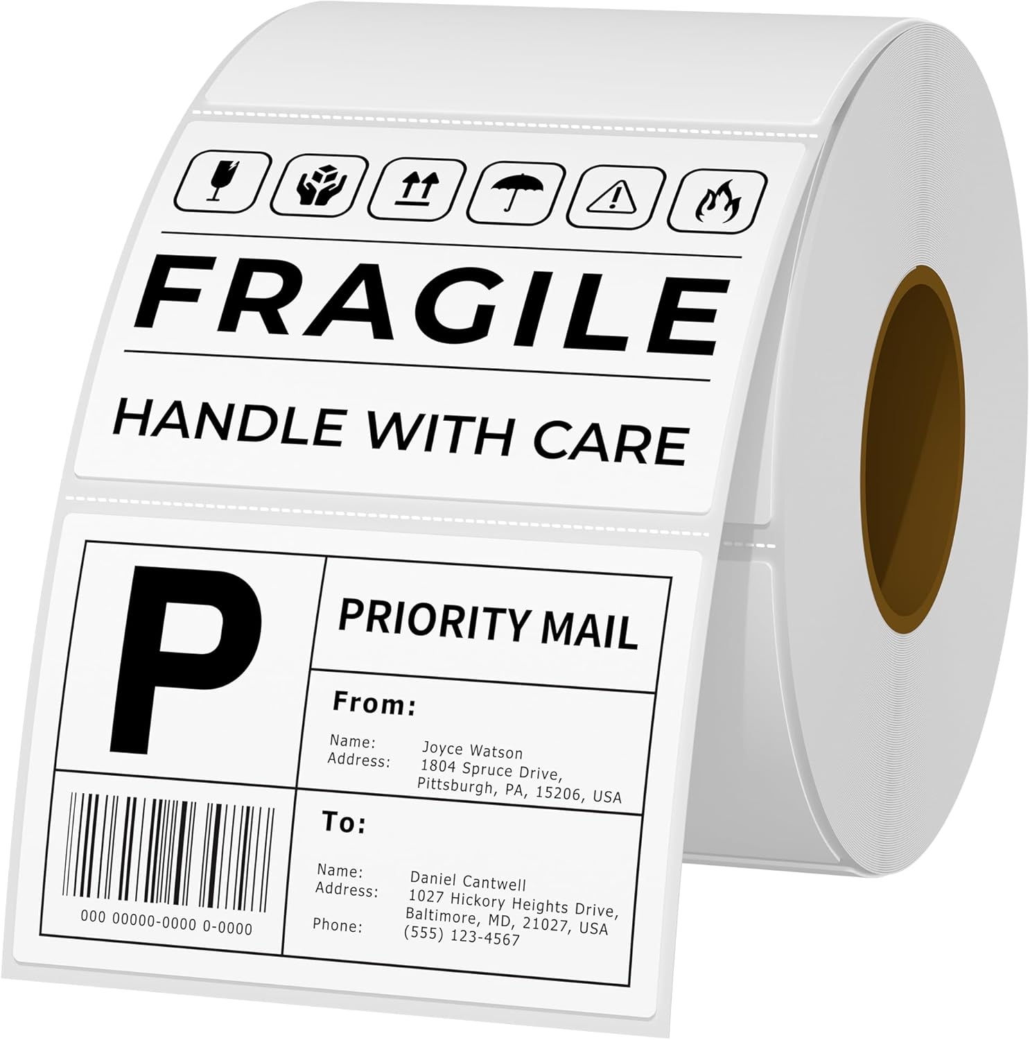 3x2 Thermal Labels 1000/Roll D - огляд і ціна Sticker Label Roll