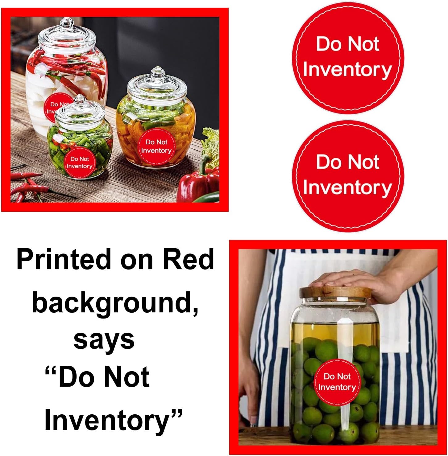 Do Not Inventory Labels 2 inch - огляд і ціна Sticker Label Roll