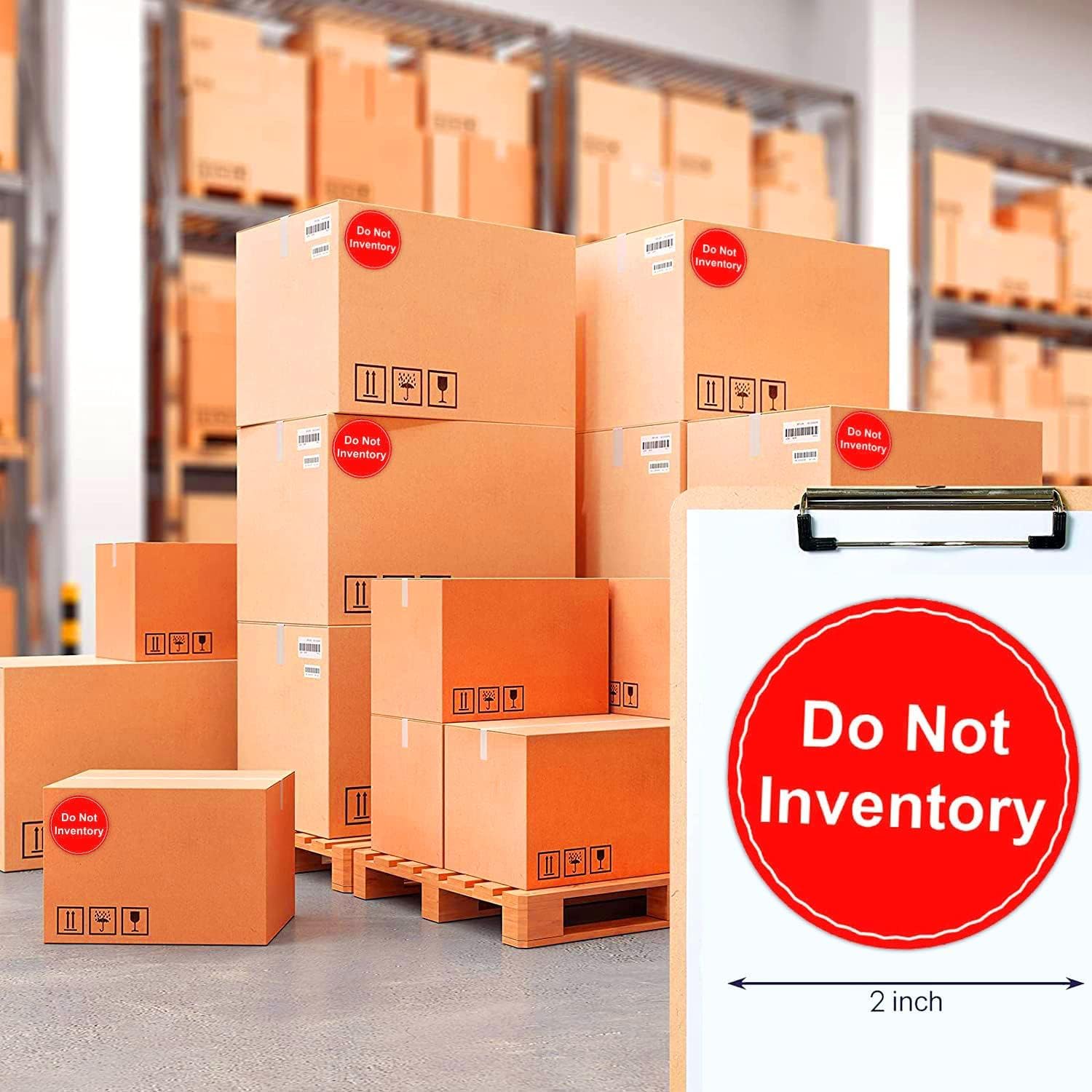 Do Not Inventory Labels 2 inch - огляд і ціна Sticker Label Roll