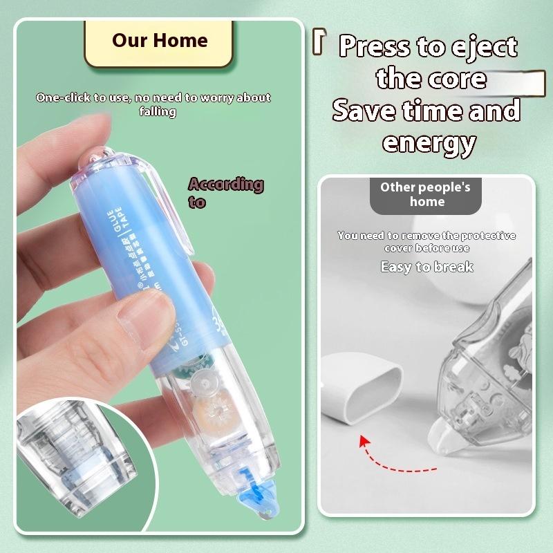 Press-On Dots Glue Roller Doub - огляд і ціна Correction Tape Roller
