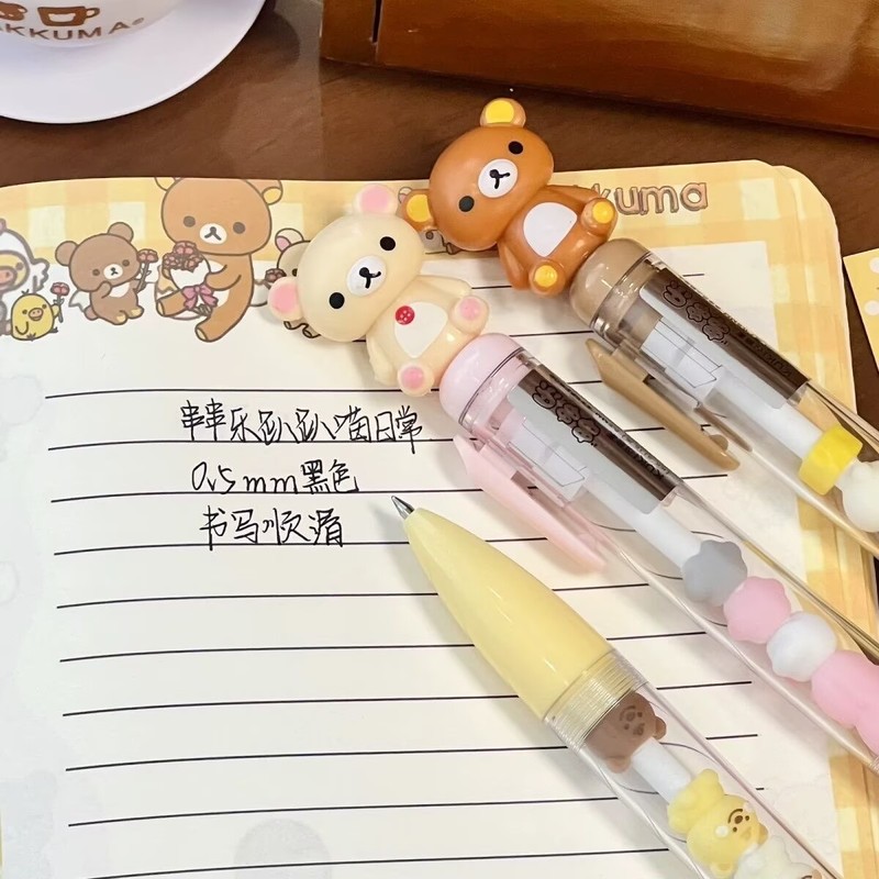 Rilakkuma Beaded Gel Pen Carto - огляд і ціна Fountain Pen Ink