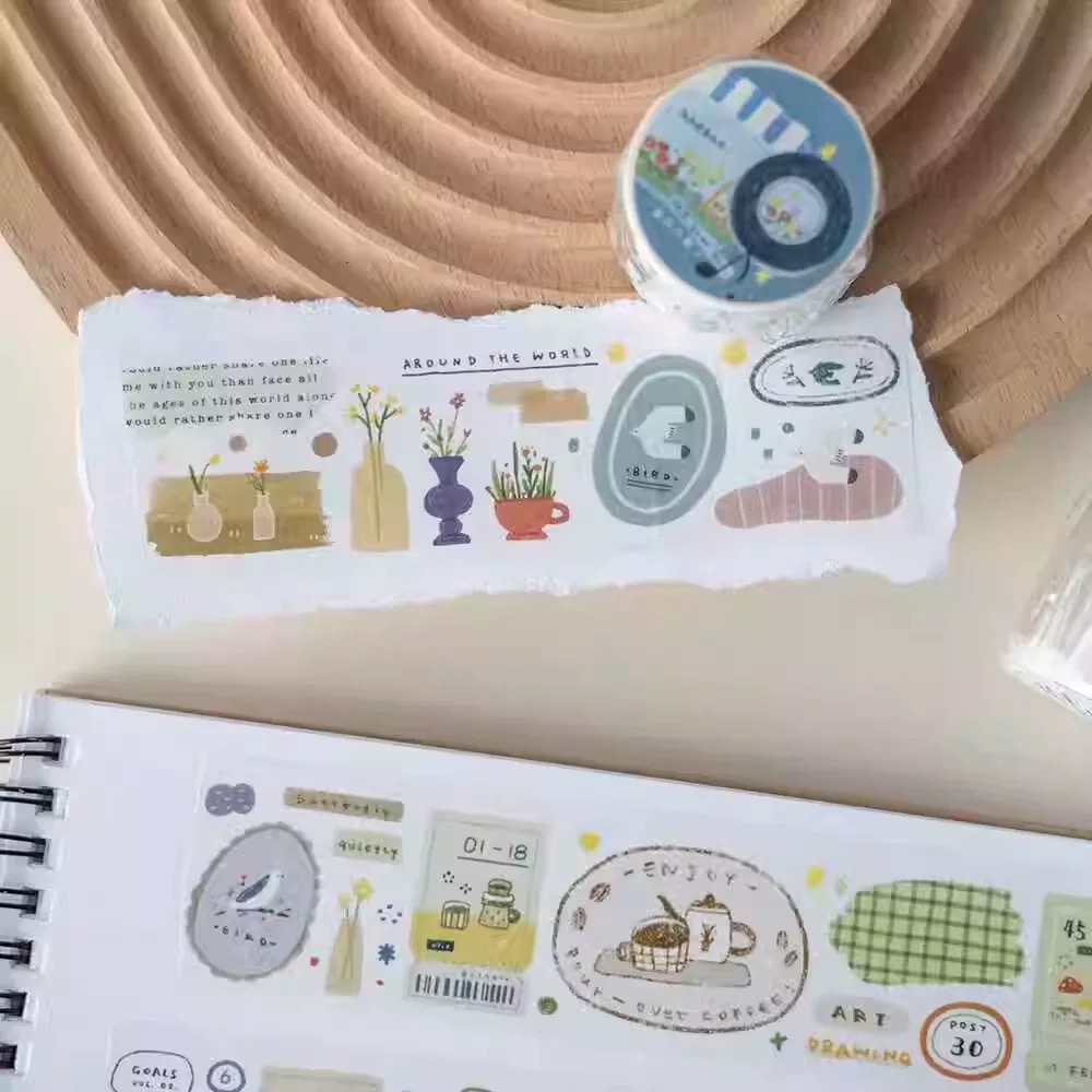 Orange Studio Vintage Retro No - огляд і ціна Washi Tape Set