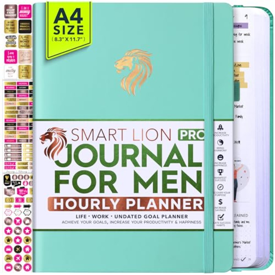 Journal for Men - Undated Dail - огляд і ціна Planner Weekly Budget