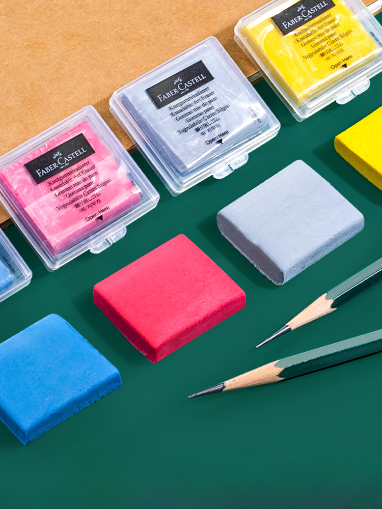 4PC Faber-Castell kneaded Eras - огляд і ціна Rubber Eraser Kneaded