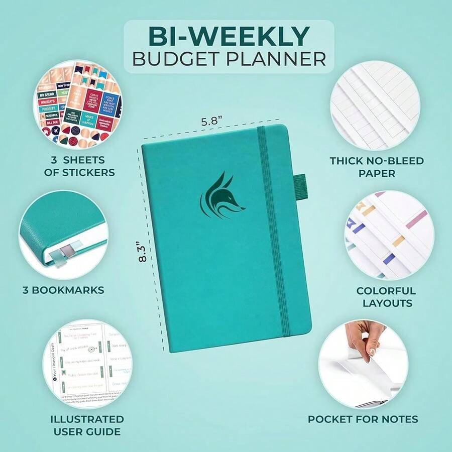 Clever Fox Bi Weekly Budget Pl - огляд і ціна Planner Weekly Budget