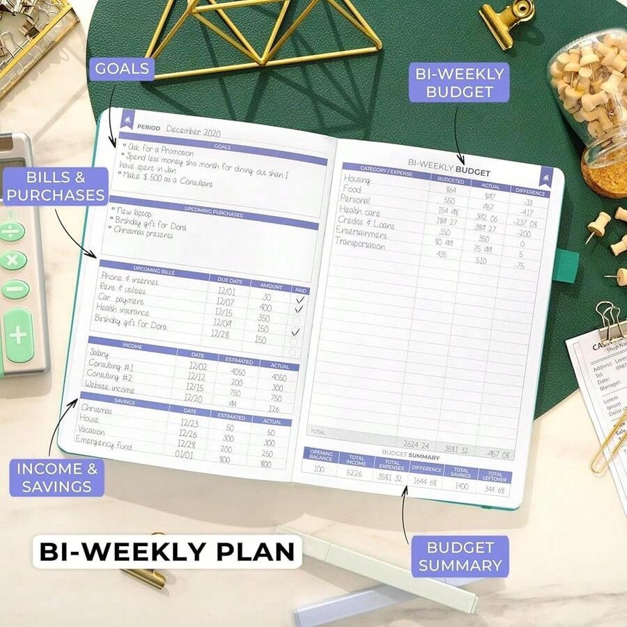 Clever Fox Bi Weekly Budget Pl - огляд і ціна Planner Weekly Budget