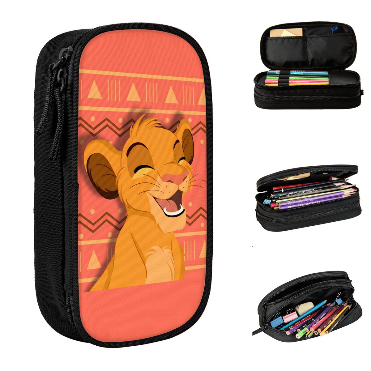 Cute Pencil Case The Lion King - огляд і ціна Lion Stationery & Office Supply(Kunshan)Co.Ltd