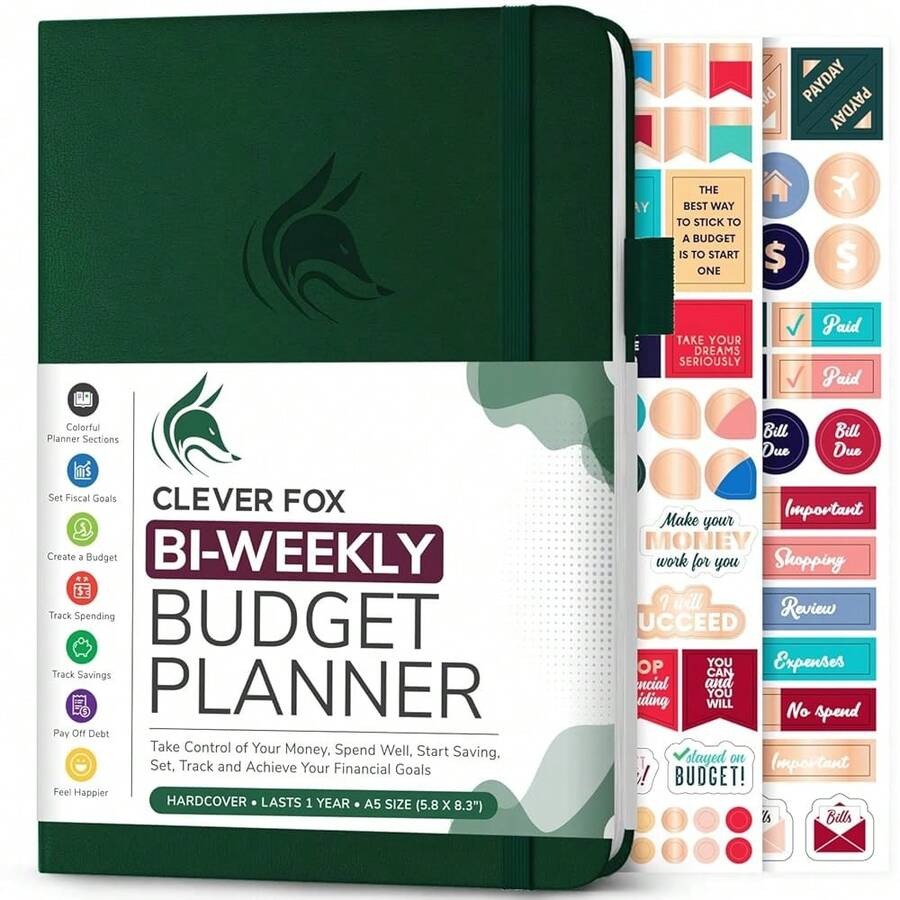 Clever Fox Bi Weekly Budget Pl - огляд і ціна Planner Weekly Budget