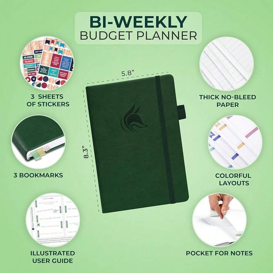 Clever Fox Bi Weekly Budget Pl - огляд і ціна Planner Weekly Budget