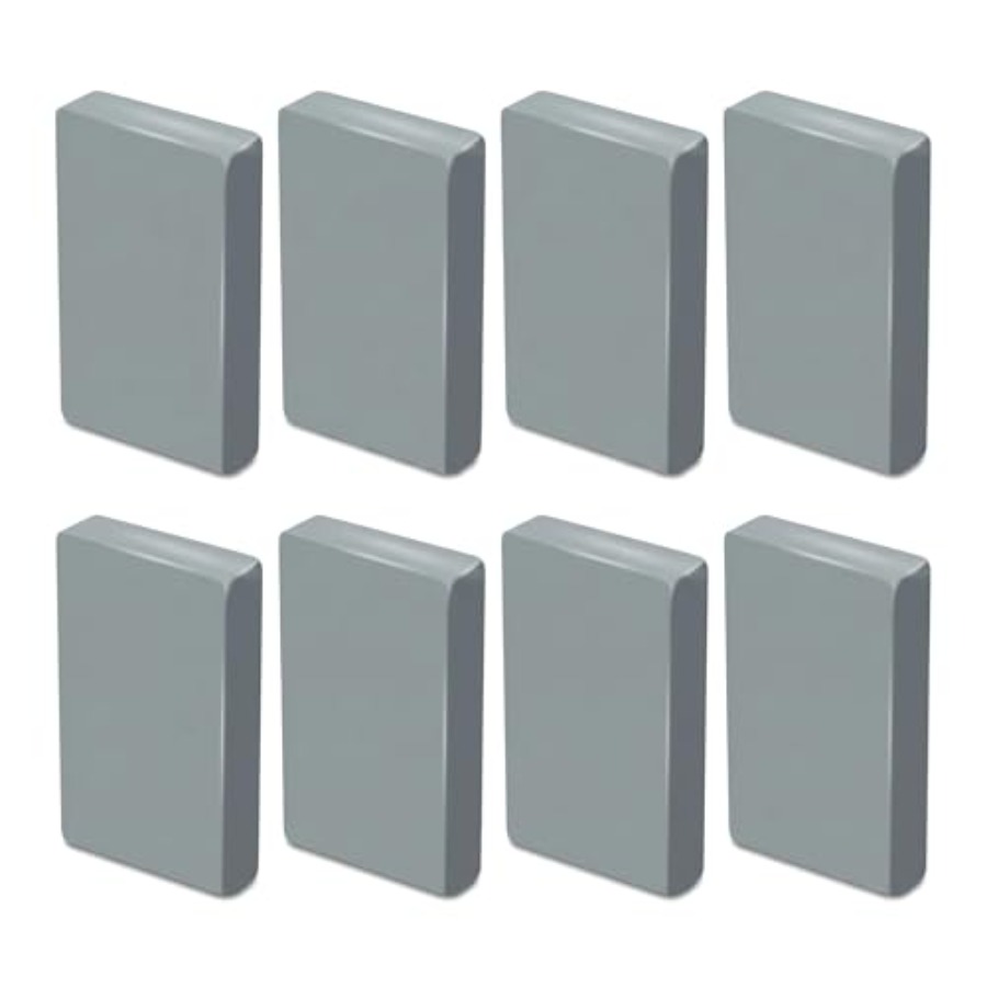 8 Pack Large Grey Kneaded Eras - огляд і ціна Rubber Eraser Kneaded