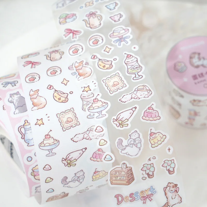 Cute Little Material Handbook  - огляд і ціна Washi Tape Set