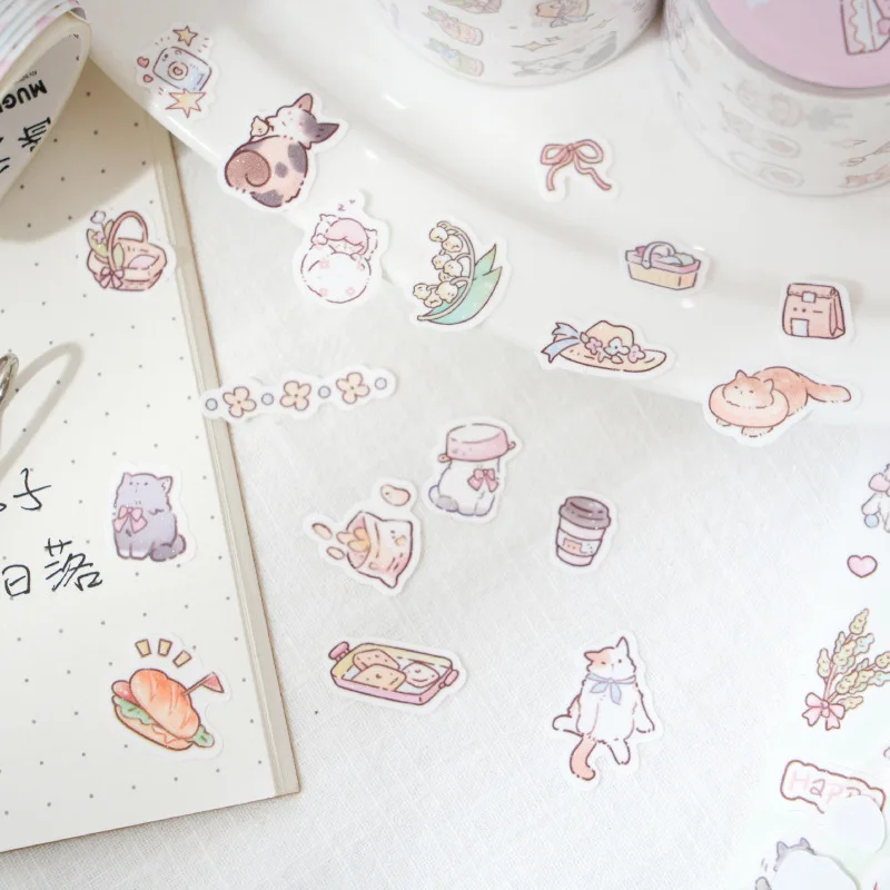 Cute Little Material Handbook  - огляд і ціна Washi Tape Set
