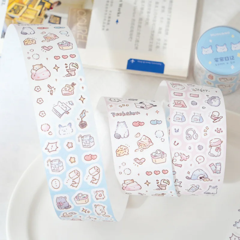 Cute Little Material Handbook  - огляд і ціна Washi Tape Set