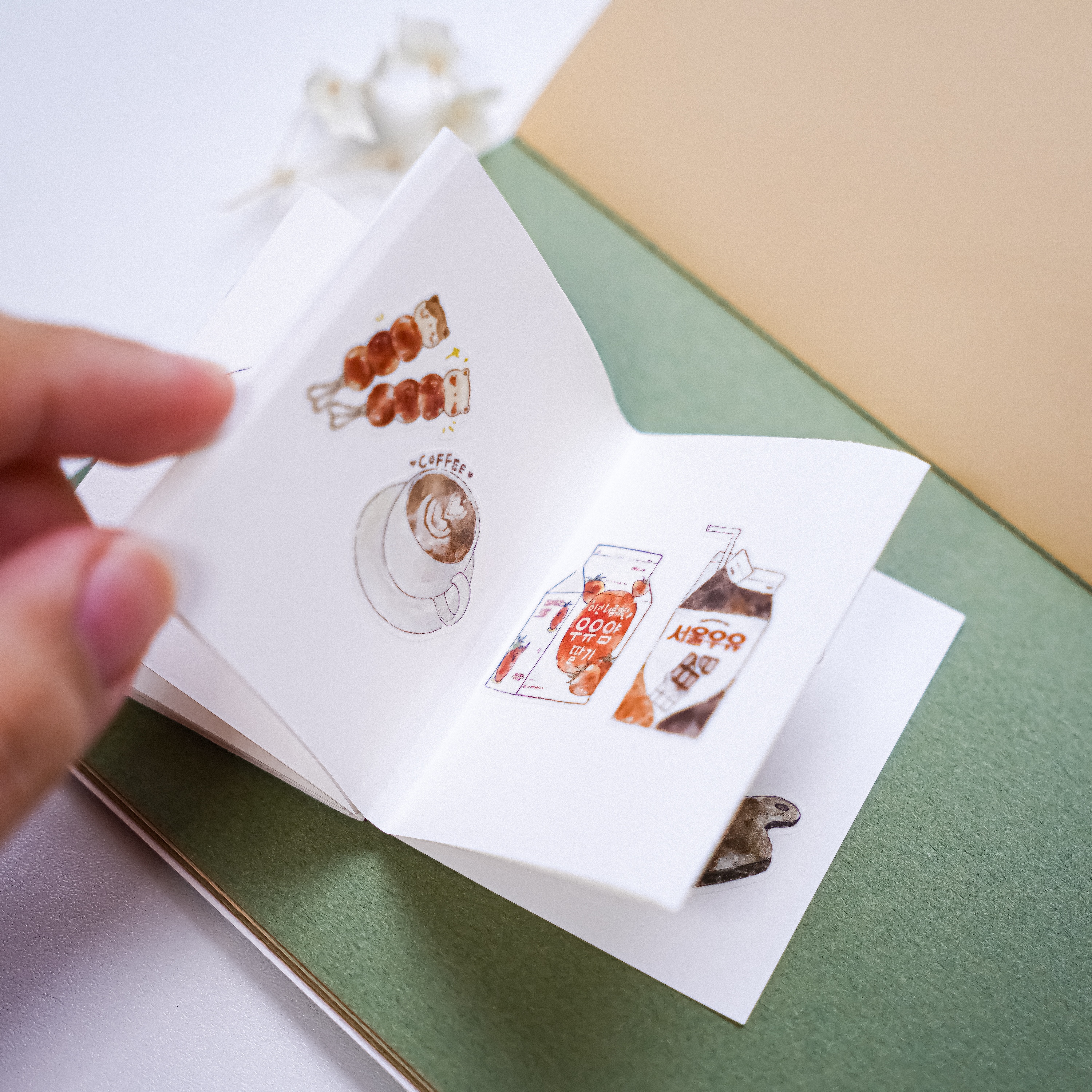 Jennyyuanzi Vintage Yummy Food - огляд і ціна Washi Tape Set