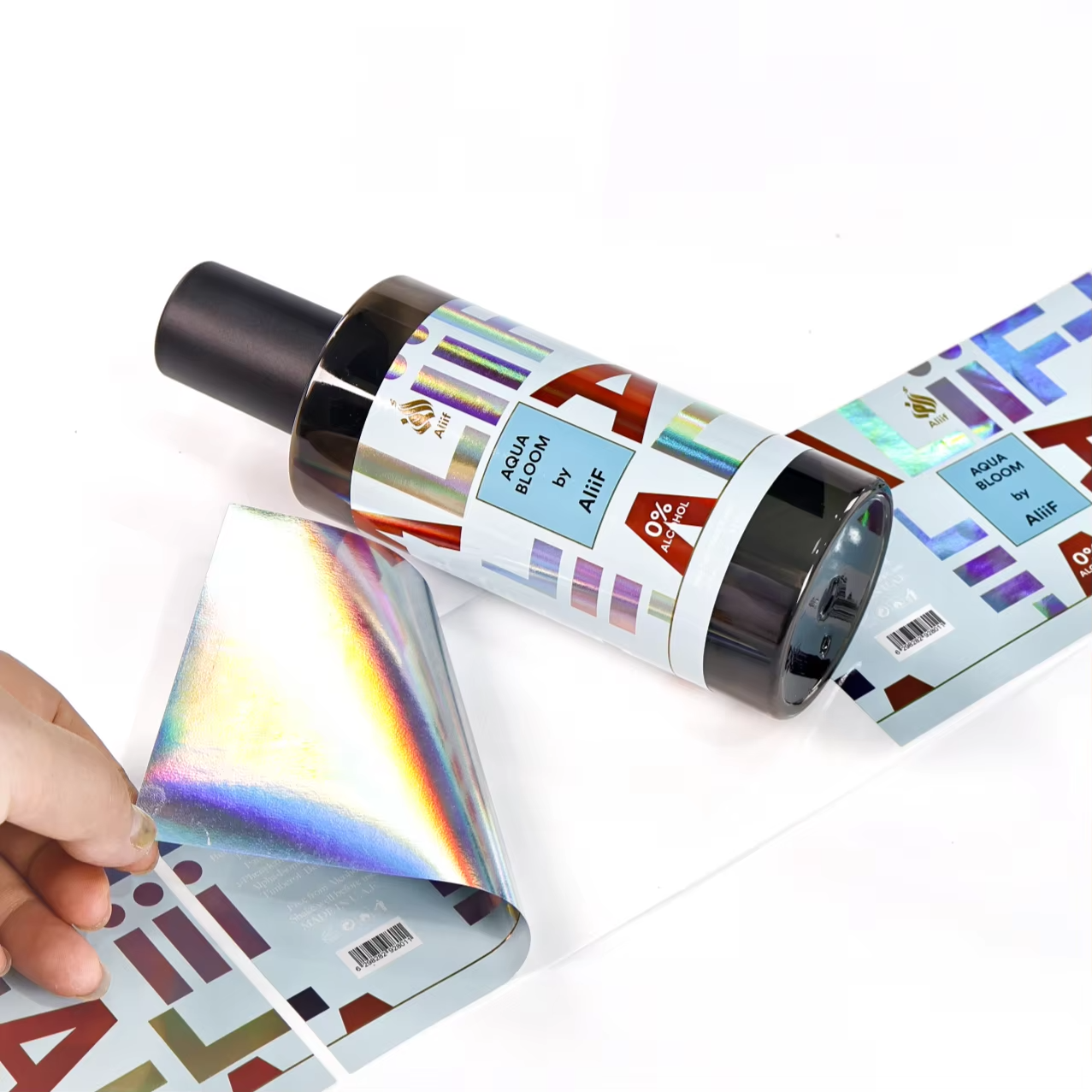 Custom Holographic Laser Label - огляд і ціна Sticker Label Roll