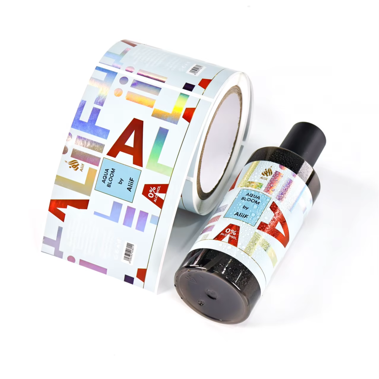 Custom Holographic Laser Label - огляд і ціна Sticker Label Roll
