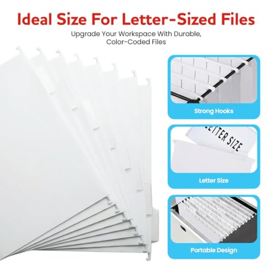 Hanging File Folders 8 Pack, L - огляд і ціна File Folder Hanging