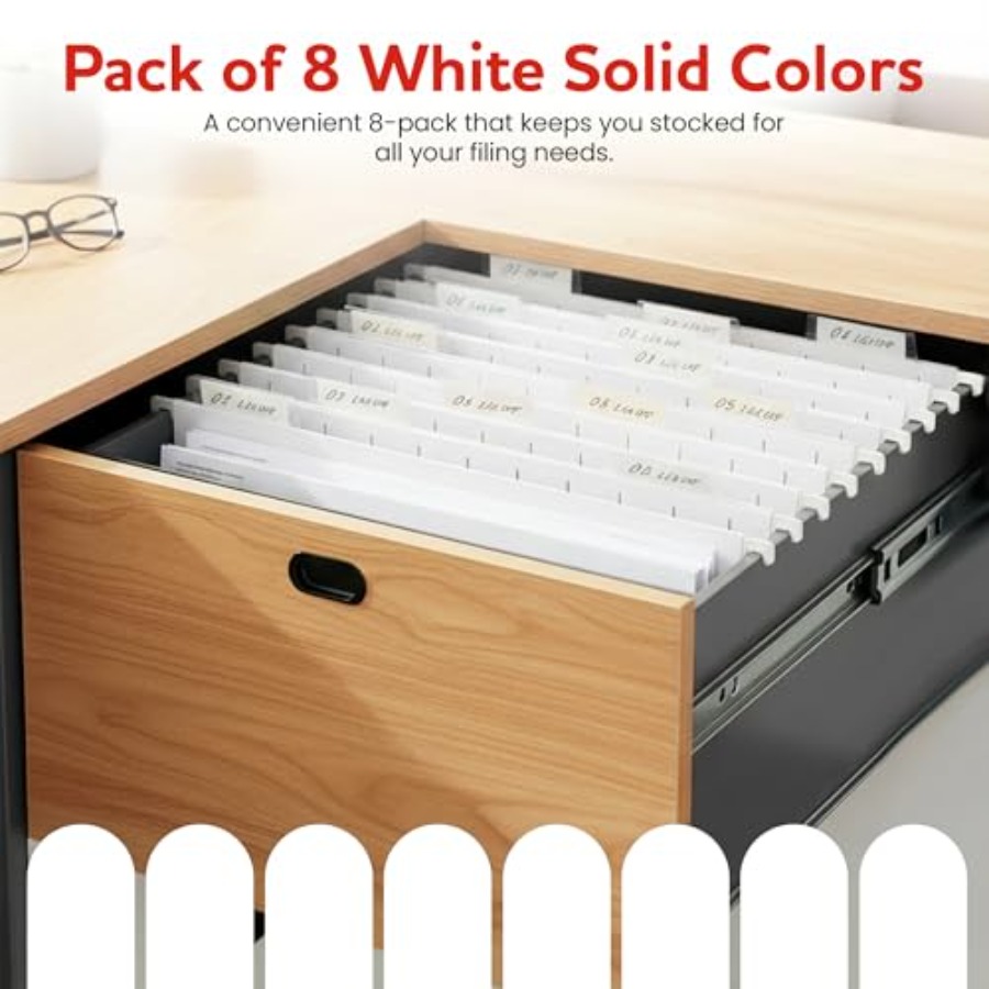 Hanging File Folders 8 Pack, L - огляд і ціна File Folder Hanging