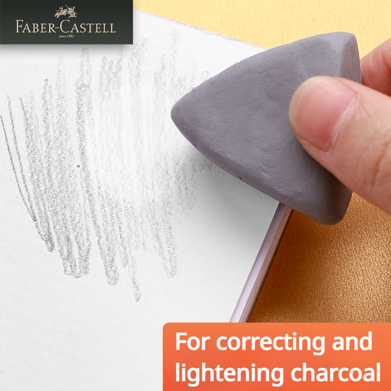 1Pc Faber-Castell  Drawing Art - огляд і ціна Rubber Eraser Kneaded