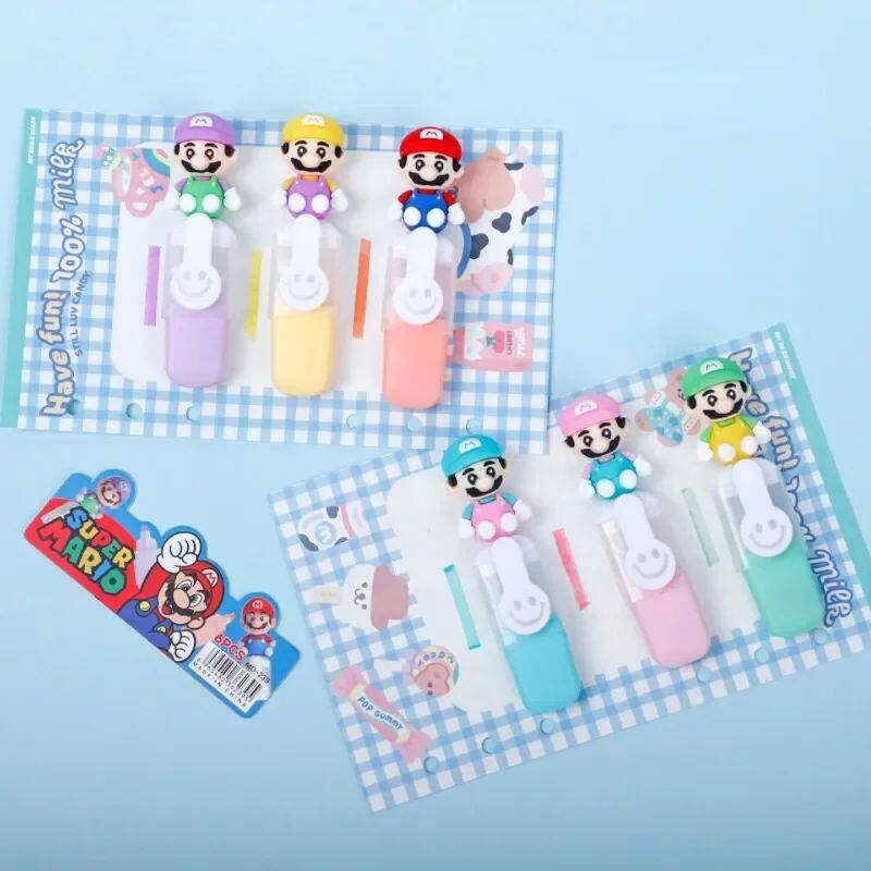 Kids Super Mario Highlighter S - огляд і ціна Highlighter Set Pastel