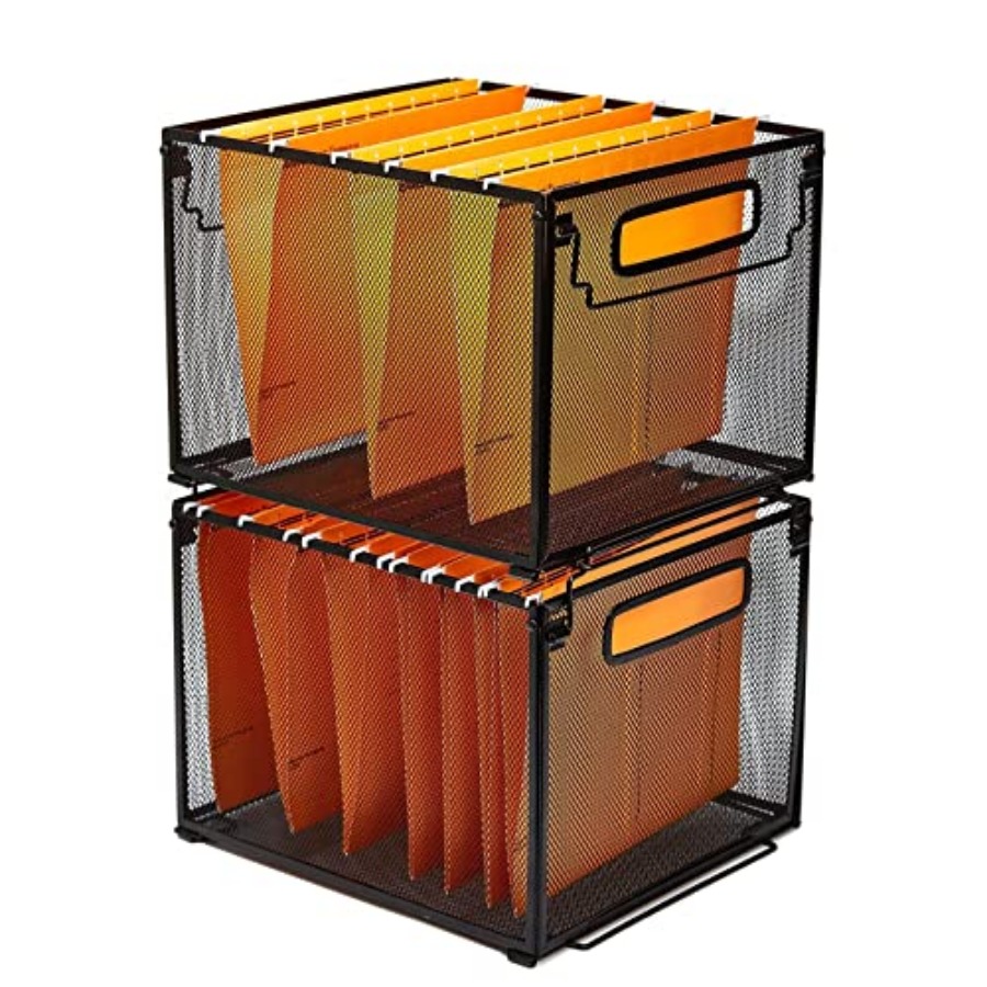 2 Pack File Organizer, Metal F - огляд і ціна File Folder Hanging