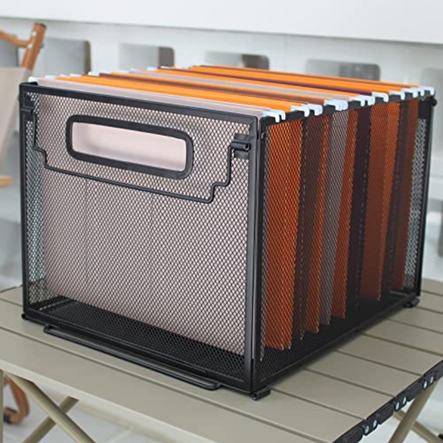 2 Pack File Organizer, Metal F - огляд і ціна File Folder Hanging