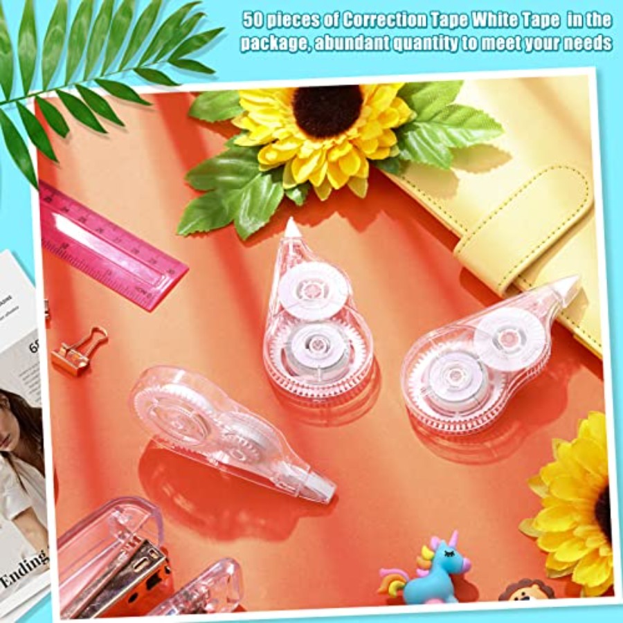 50 Count Clear Correction Tape - огляд і ціна Correction Tape Roller