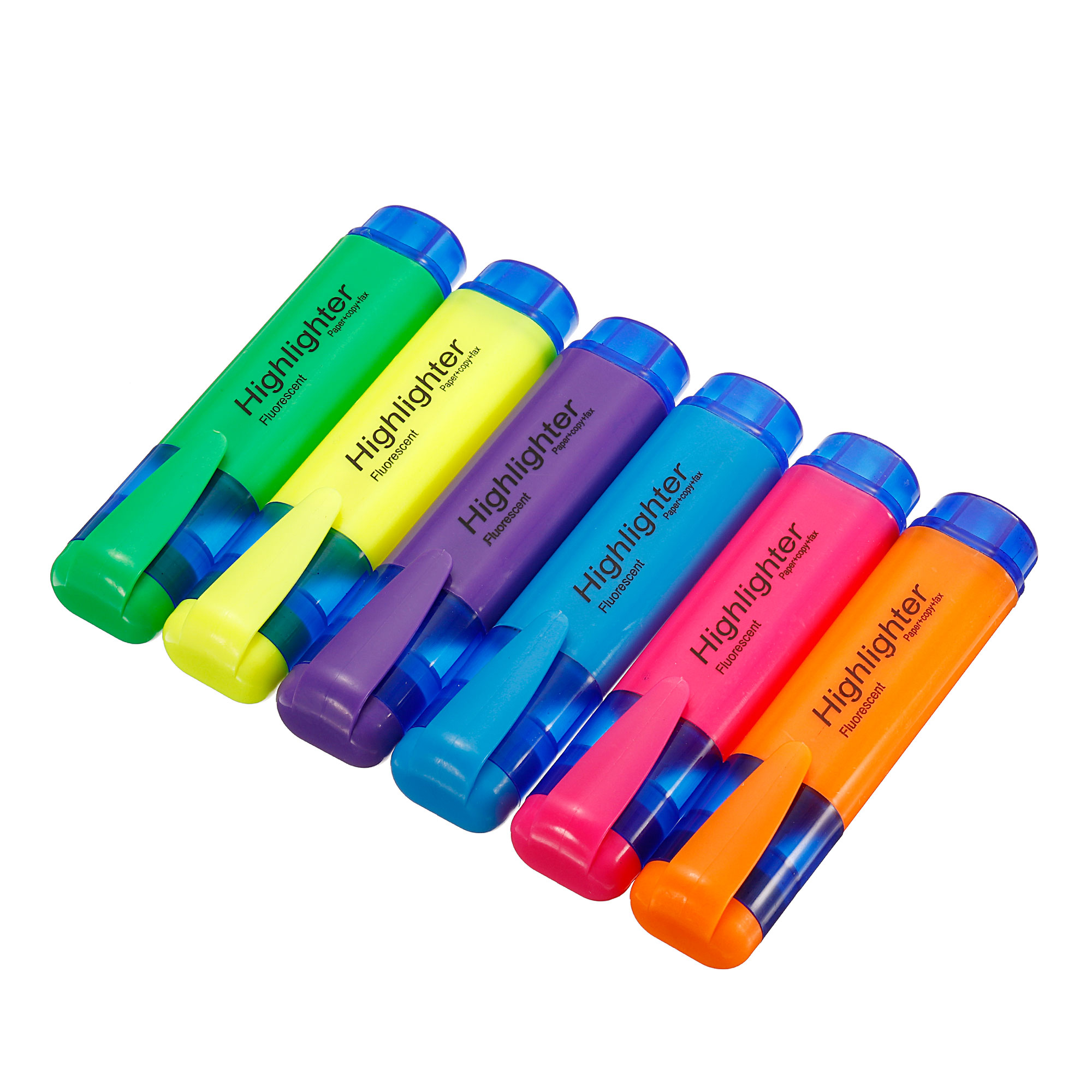 4/6Pc Highlighter Fluorescent  - огляд і ціна Highlighter Set Pastel