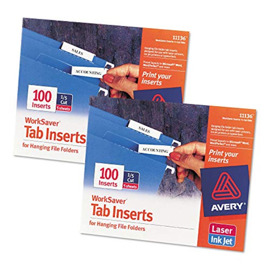 : Laser/Inkjet Inserts for Han - огляд і ціна File Folder Hanging